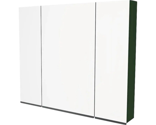 Spiegelschrank Devo Viva 2.0 3-türig 100x15x85 cm conifer green