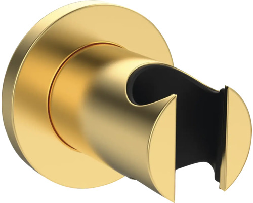 Handbrause Mit Verstellbarer Hebestange – In Gebürstetem Gold-Look