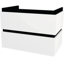 Waschbeckenunterschrank Devo Viva 2.0 69x51x44 cm ohne Waschbecken weiß matt