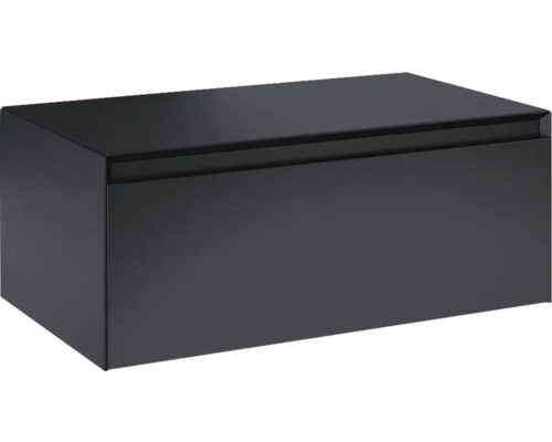 Waschbeckenunterschrank Jungborn DECEM 80x31,9x45,8 cm schwarz matt