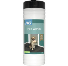 HG Haustier-Feuchttücher, 50 Stück, zur Reinigung von Haustieren