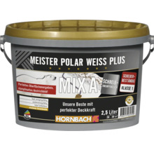 Eimer Meister Polar Weiss Plus Innenfarbe, 2,5 Liter