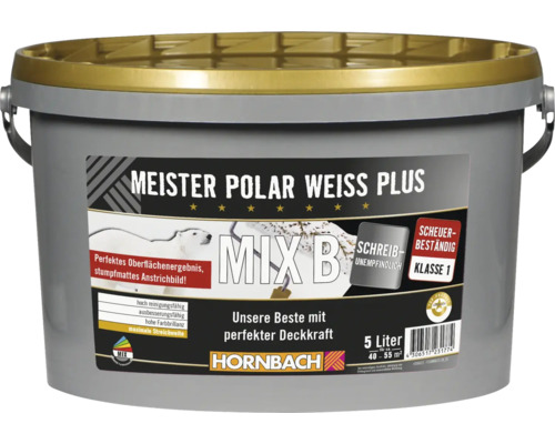 HORNBACH Meister Polarweiß Plus im Wunschfarbton mischen lassen-0