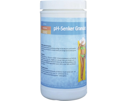 pH-Senker Granulat zur Schwimmbadwasserpflege