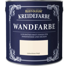 Farbeimer mit Kreidefarbe Wandfarbe in Gebrochenes Weiss von Rust-Oleum