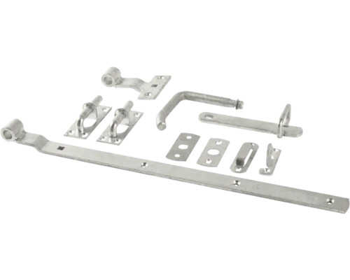 Torriegel-Set aus Metall zur Montage an einem Tor