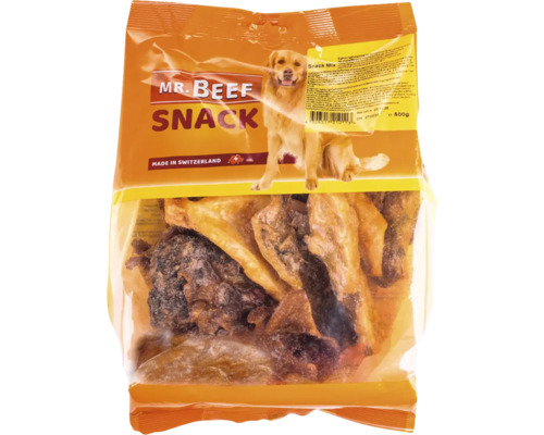 Mr. Beef Snack Mix für Hunde in einer 600-Gramm-Packung