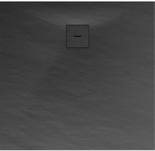 Extraflache Duschwanne Schulte Plan ExpressPlus EP21601257 120x120x4 cm anthrazit strukturiert