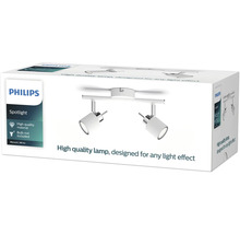 Verpackung einer Philips Meranti Lampe mit zwei Strahlern