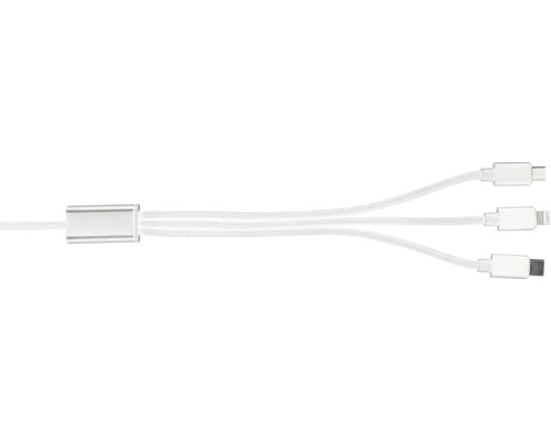 Mehrfachladekabel mit USB-C und Lightning Anschluss