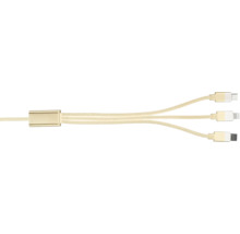 Mehrfach-Ladekabel mit Micro-USB, USB-C und Lightning-Anschluss