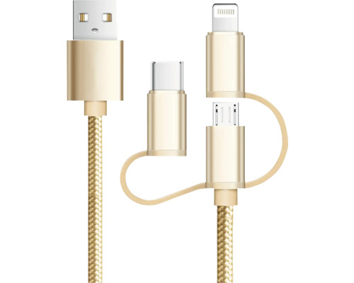 USB-Kabel mit mehreren Anschlüssen
