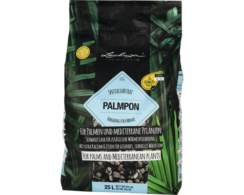 Lechuza Palmpon Spezialsubstrat für Palmen und mediterrane Pflanzen, 25 Liter