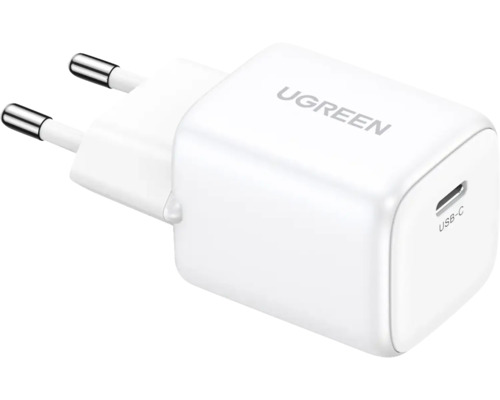 Weißes UGREEN USB-C Netzteil