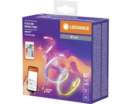 LEDVANCE Flex 3 Meter Magic RGB LED Streifen Verpackung