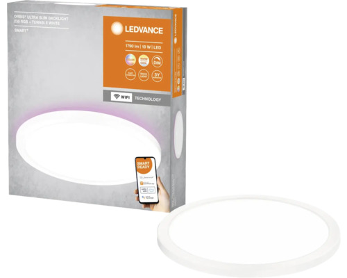 LED Deckenleuchte Ledvance Orbis SMART Wifi 19 W RGB 1-flammig IP 20 weiß (4058075752719)