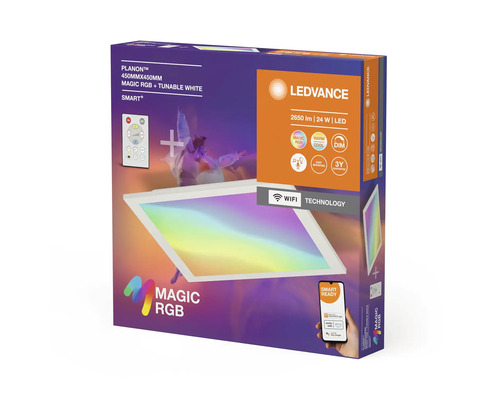 LEDVANCE Planon Deckenleuchte 450 x 450 Millimeter Produktverpackung