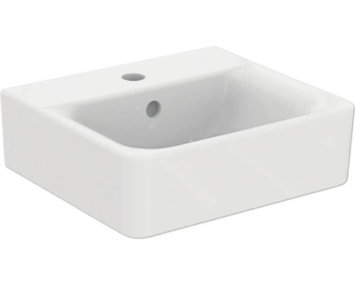 Handwaschbecken Ideal Standard Connect Cube eckig 40x36 cm weiß-0