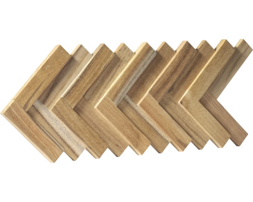 Fischgrätmuster aus Holz