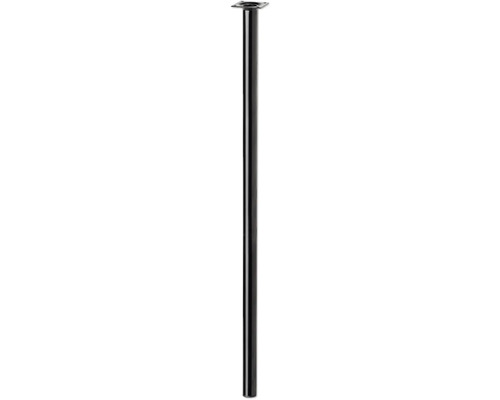 Tarrox Tischbein rund Ø 30 x 700 mm, schwarz Metalltischbein