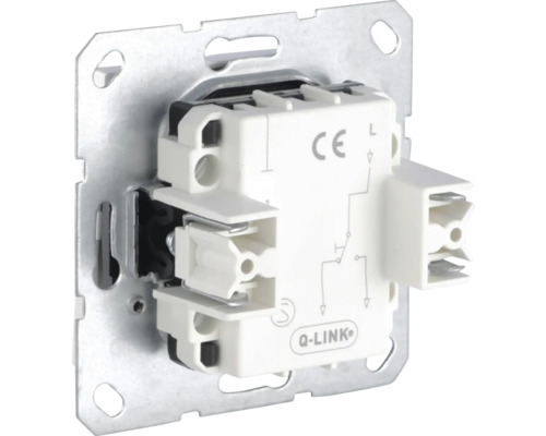 Q-Link Schaltereinsatz mit CE Kennzeichnung