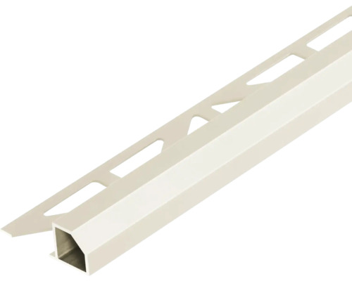 Abschlussprofil Dural Duraplus Diamond Aluminium 300 cm sand Fliesenprofil aus Kunststoff