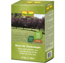 FloraSelf Rasensamen für Trockenlagen, 1.2 kg Packung
