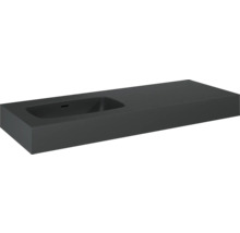Waschtischplatte mit integriertem Waschbecken