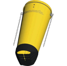 Gelber Treibsack mit Kette