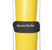 Hämmerlin Logo auf Schutzmanschette für Mörtelkübel