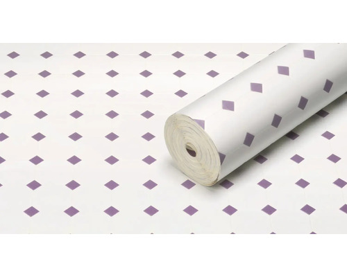 Rolle Vinylbodenbelag mit Rautenmuster