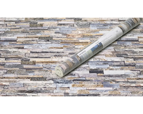 Rolle mit Steinwandtapete