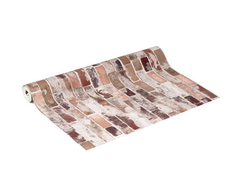 Tapetenrolle mit Backsteinmuster