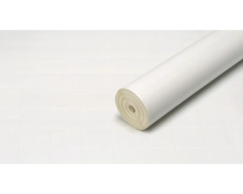 Rolle mit Fliesengitter als Untergrund