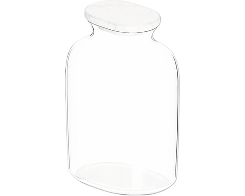 Wasserkaraffe Blanco Water Carafe 1 Liter transparent 527671 Klares Glasgefäß mit Deckel