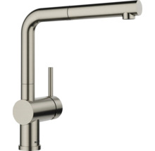 Küchenarmatur aus Metall mit Ausziehbrause
