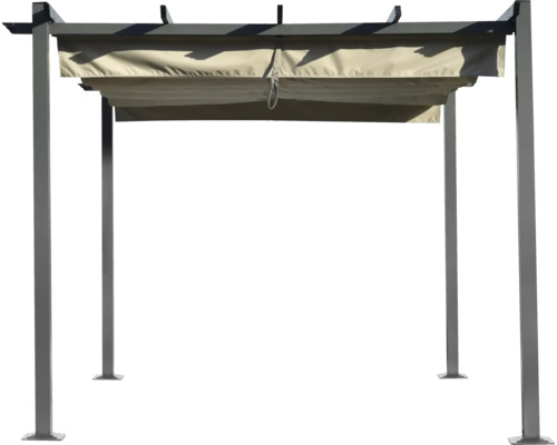 Pergola mit Stoffdach für den Garten