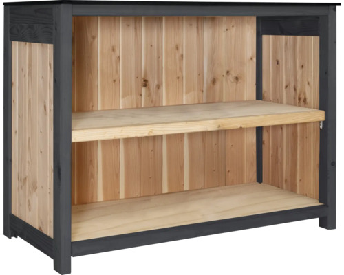 Gartenschrank Konsta Typ 603 58 x 58 x 92 cm Holz holz