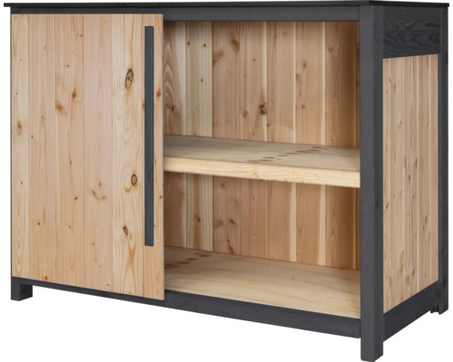 Gartenschrank Konsta Typ 603 120 x 58 x 92 cm Holz