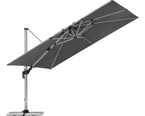 Rechteckiger Ampelschirm mit Ständer