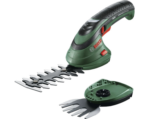 Akku-Grasschere/Strauchschere BOSCH Isio III inkl. Akku 3,6 V, 1,5 Ah und Ladegerät Bosch Isio Akku Grasschere mit Strauchmesser