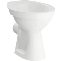 Weiße Standtoilette aus Keramik
