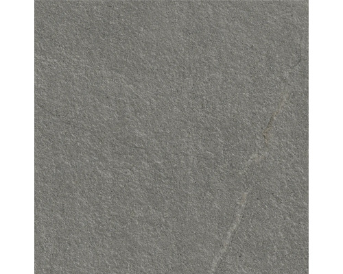 FLAIRSTONE Feinsteinzeug Terrassenplatte Canyon Grey rektifizierte Kante 60 cm x 60 cm x 2 cm Quadratische Bodenfliese aus Steinzeug