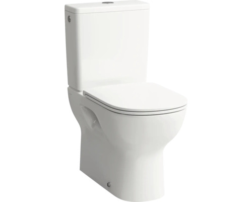 Standtiefspülklosett für WC-Kombination Laufen Lua weiß glänzend H8240810000001