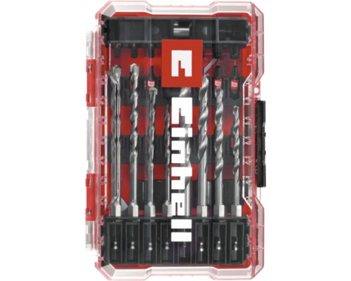 Einhell Logo Bohrer und Bit Set in roter Aufbewahrungsbox