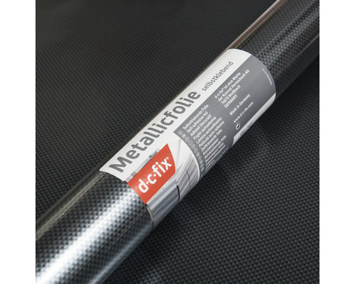 Rolle Metallicfolie selbstklebend mit d-c-fix Logo
