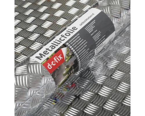 D-c-fix Metallicfolie Riffelblech, selbstklebende Folie