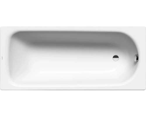 Rechteckbadewanne Kaldewei Saniform Plus Invisible Grip 360-1 70x140 cm alpinweiß glänzend vollflächige Antirutschbeschichtung 111500011001