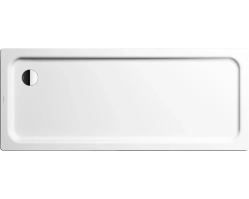 Reckteck-Duschwanne Kaldewei Duschplan Invisible Grip 424-1 70x170x6,5 cm alpinweiß glänzend vollflächige Antirutschbeschichtung Rechteckige Duschwanne mit Ablauf