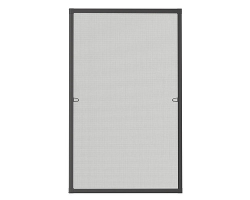 Insektenschutz Rahmenfenster Aluminium ohne Bohren anthrazit 130x150 cm Insektenschutzgitter mit Rahmen für Fenster